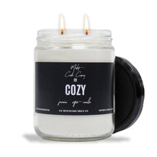 Load image into Gallery viewer, Cozy Soy Candle 8 oz

