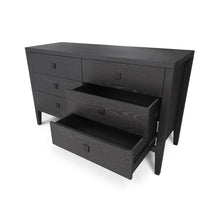 Load image into Gallery viewer, Hara 6 Drawer Dresser - Black
