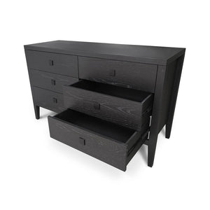 Hara 6 Drawer Dresser - Black