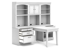 Load image into Gallery viewer, Kanwyn Bookcase Wall Unit with Desk
