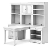 Load image into Gallery viewer, Kanwyn Bookcase Wall Unit with Desk
