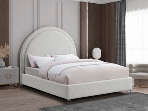 Violet Boucle bed