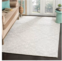 Load image into Gallery viewer, Ferrera Hand-Tufted Wool Sage / Ivory Area Rug 6x9

