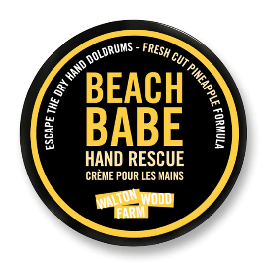 Beach babe hand rescue