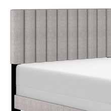 Load image into Gallery viewer, Jude Upholstered Bed -Light Grey
