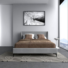 Load image into Gallery viewer, Harmon Upholstered Bed, Grey
