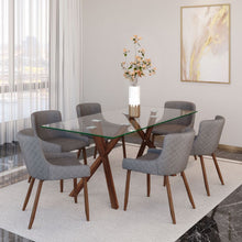 Load image into Gallery viewer, Stark Dining Table with Walnut Base
