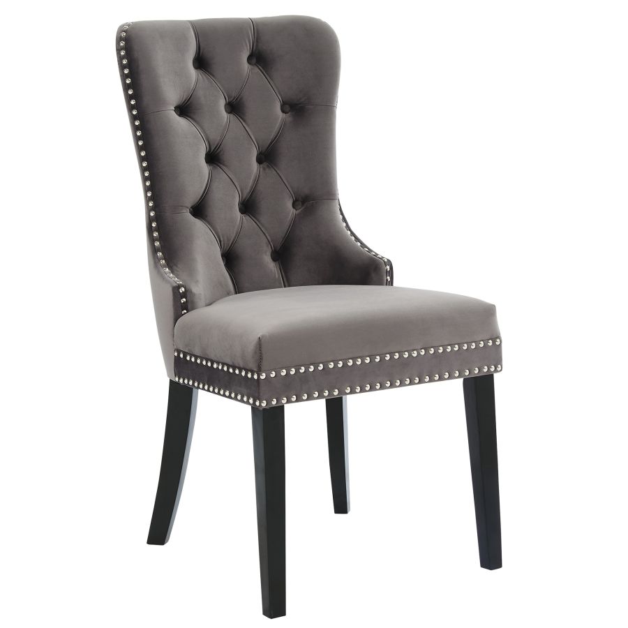 Rizzo Chair -Grey Velvet