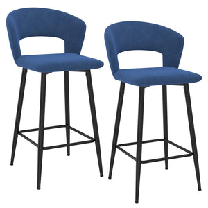 Cami Counter Height Stool, Blue