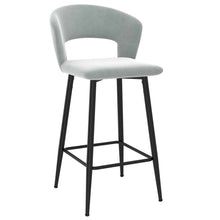 Load image into Gallery viewer, Cami Counter Height Stool, Light Grey
