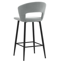 Load image into Gallery viewer, Cami Counter Height Stool, Light Grey
