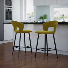 Load image into Gallery viewer, Cami Counter Height Stool, Mustard
