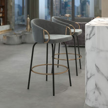 Load image into Gallery viewer, Lola Counter Stool -Grey
