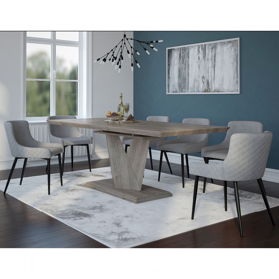 Eclipse Dining Set with Blaire Chairs