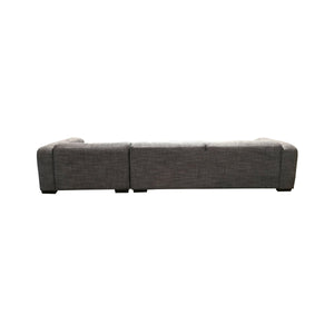 Max Right Sectional -Charcoal Ash