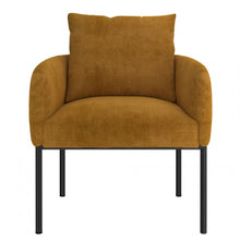 Load image into Gallery viewer, Petrie Accent Chair in Mustard.
