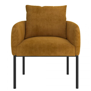 Petrie Accent Chair in Mustard.