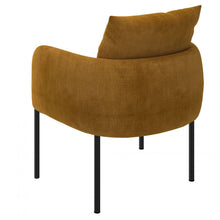 Load image into Gallery viewer, Petrie Accent Chair in Mustard.
