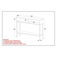 Load image into Gallery viewer, Ojas Console Table
