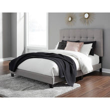 Load image into Gallery viewer, Adelloni Grey King Bed.
