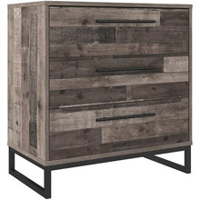 Load image into Gallery viewer, Neilsville 3 Drawer Chest -Multi Grey
