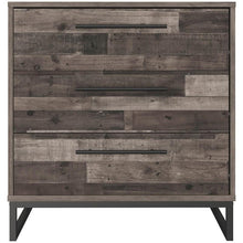Load image into Gallery viewer, Neilsville 3 Drawer Chest -Multi Grey
