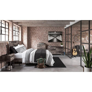 Neilsville 5 Piece Bedroom Set -Multi Grey