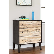 Load image into Gallery viewer, Hailey 3 Drawer Chest Black/Brown
