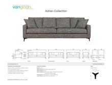 Load image into Gallery viewer, Adrian Sofa Collection
