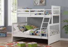 Load image into Gallery viewer, Marcy Twin Over Full Bunk Bed - White.
