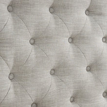 Load image into Gallery viewer, JJ Grey Upholstered Bed.
