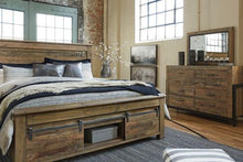 Load image into Gallery viewer, Sadie Panel Bed with Storage
