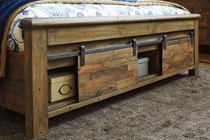 Sadie Panel Bed with Storage