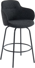 Load image into Gallery viewer, Odessa Counter Height Stool, Charcoal
