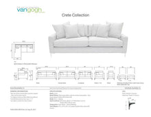 Load image into Gallery viewer, Crete Sofa Collection
