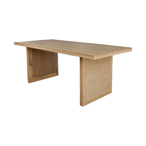 RATTAN DINING TABLE