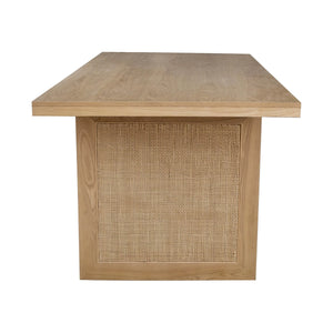 RATTAN DINING TABLE