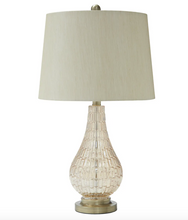 Load image into Gallery viewer, Champagne Glass Table Lamp.
