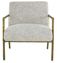 Load image into Gallery viewer, Ryandale Chair Sterling/Brass
