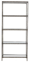 Load image into Gallery viewer, Ryandale Bookcase -Antique Pewter Finish
