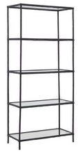 Load image into Gallery viewer, Ryandale Bookcase -Antique Black Finish
