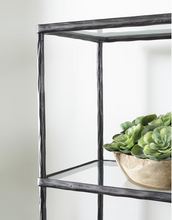 Load image into Gallery viewer, Ryandale Bookcase -Antique Black Finish
