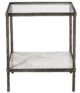 Ryandale Accent Table -Antique Pewter Finish