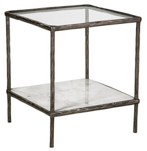 Load image into Gallery viewer, Ryandale Accent Table -Antique Pewter Finish
