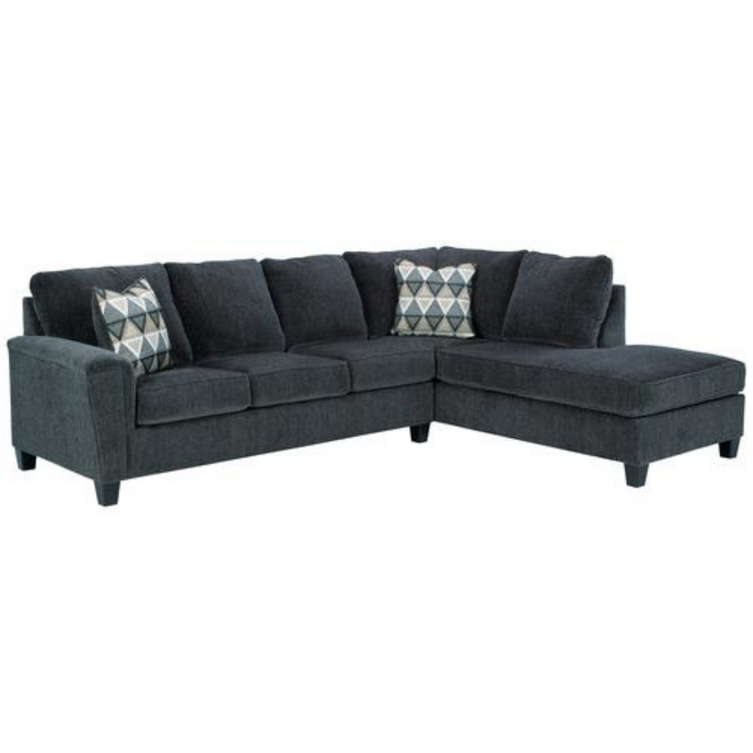 Abinger 2 Piece Sectional with Chaise, Smoke