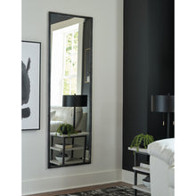 Load image into Gallery viewer, Ryandale Floor Mirror -Antique Black Finish
