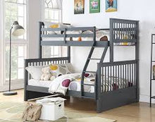Load image into Gallery viewer, Marcy Twin Over Full Bunk Bed -Grey.
