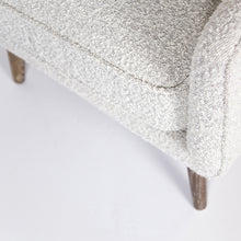 Load image into Gallery viewer, Evan Accent Chair, Grey Boucle
