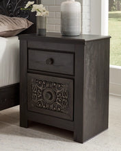 Load image into Gallery viewer, Paxberry Two Drawer Nightstand -Dark Brown
