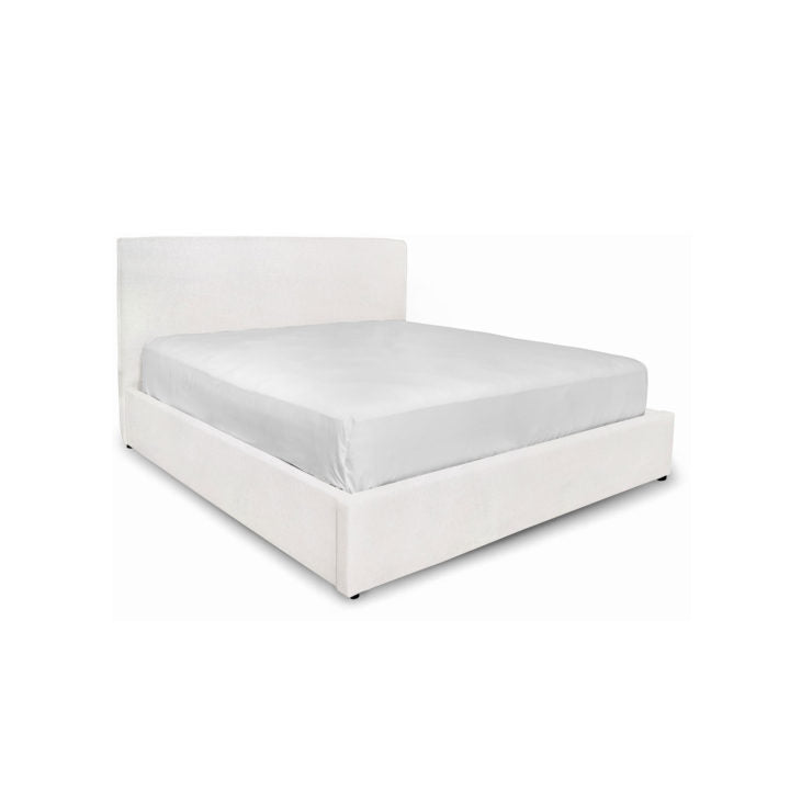 Julia Upholstered Bed -Cream
